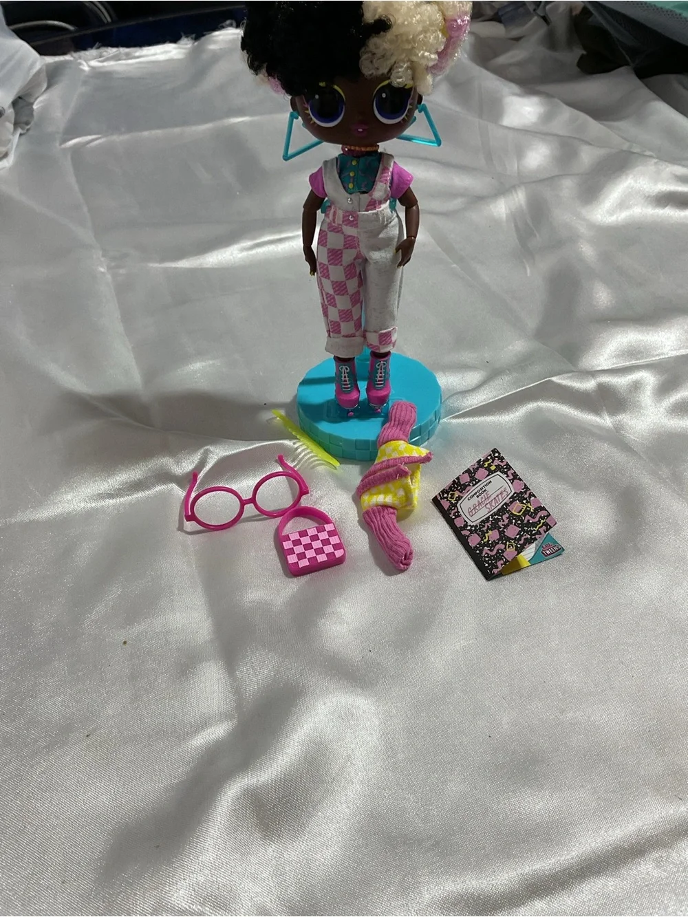 L.O.L. Surprise! Doll with Pink, White, Black, Blue and Yellow Accents